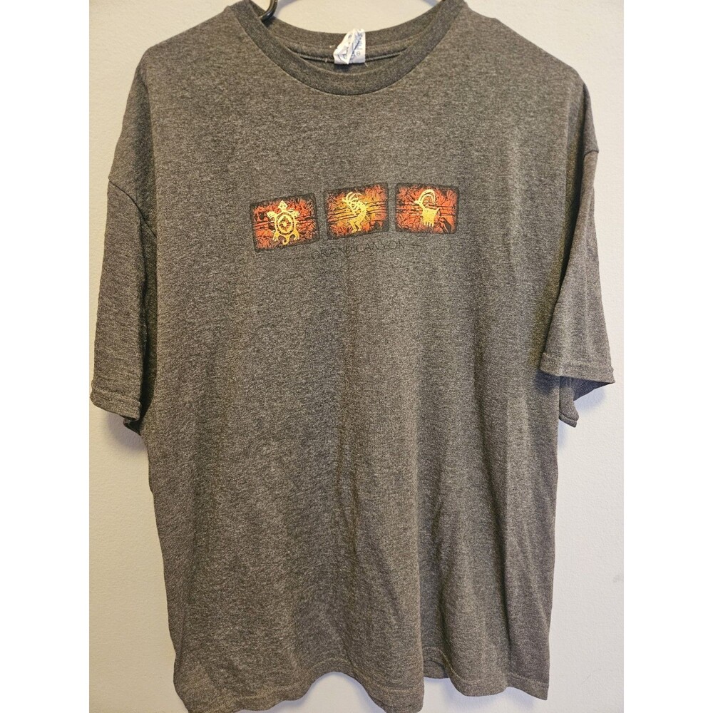 Vintage Grand Canyon Petroglyph T Shirt XL Delta Pro Weight Southwest Arizona